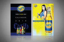 Miss Carib Beer USA Calendar