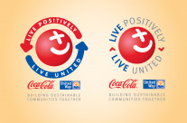 Coca Cola Live Positively Logos