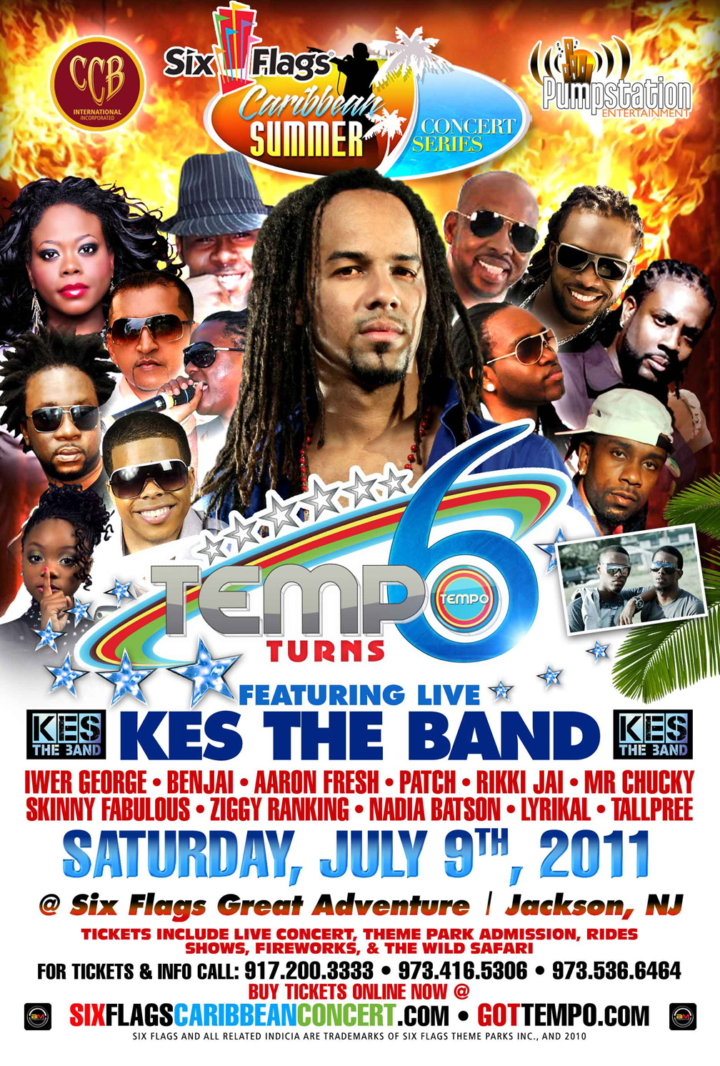 Six Flags Caribbean Summer Concert Series