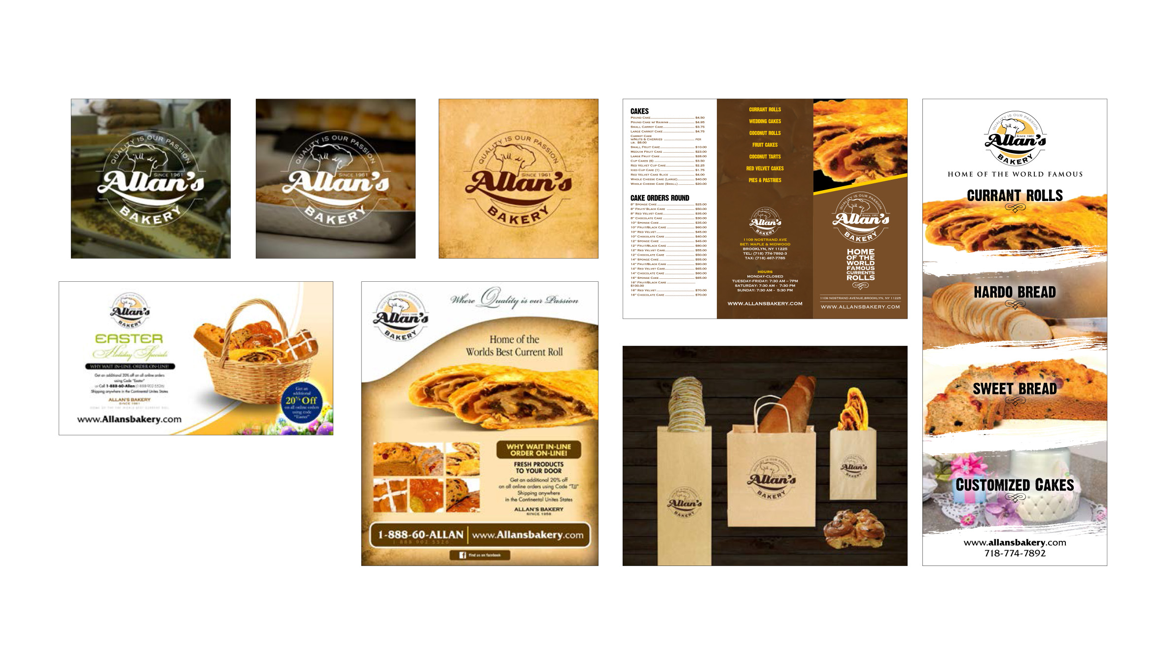 Allan’s Bakery Rebrand